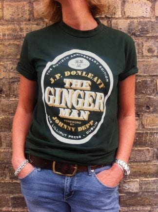 Ginger Man T-Shirts J.P. Donleavy 60th Anniversary Limited Edition The Lilliput Press
