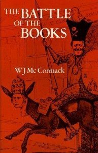 The Battle of the Books by W.J. McCormack published by The Lilliput Press book cover