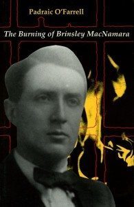 The Burning of Brinsley MacNamara by Padraic O'Farrell published by The Lilliput Press book cover