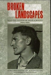 Broken Landscapes Selected Letters of Ernie O'Malley 1924-1957 Lilliput Press Book Cover