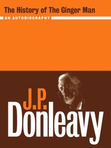 The History of the Ginger Man: An Autobiography JP Donleavy Lilliput Press Book Cover