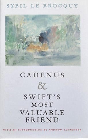 Cadenus & Swifts Most Valuable Friend by Sybil le Brocquy Lilliput Press Book Cover