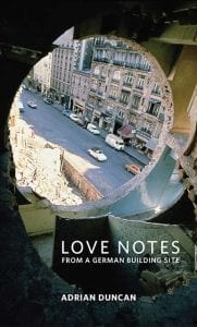 Love Notes From A German Building Site Adrian Duncan Book Cover