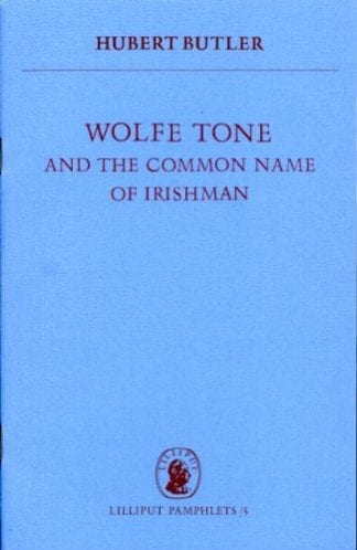 Book cover of Wolfe Tone by Hubert Butler
